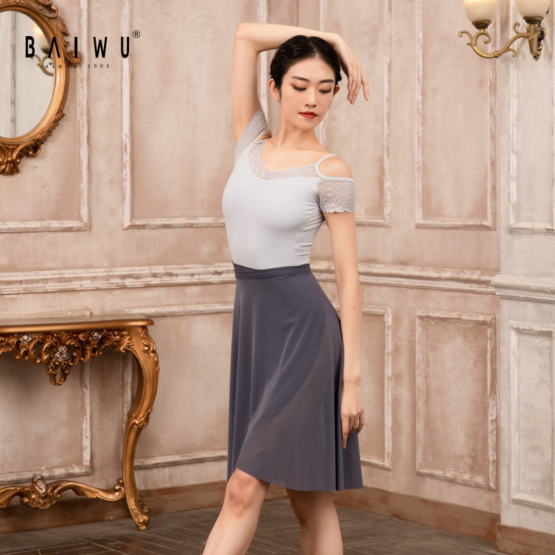 Mid-Length Wrap Skirt